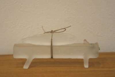 画像2: 盛國泉　魚をおぶったネコ　小