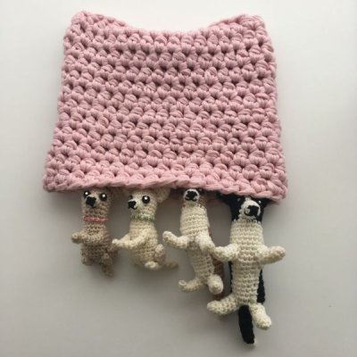 画像2: Kate & Co.  ふわふわ猫耳帽子　海外発送可能
