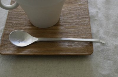 画像1: 里衣工房　コーヒースプーン曲柄