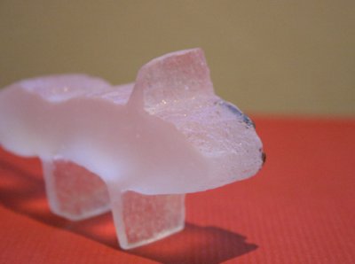 画像2: 盛國泉　ガラスのネコ　小