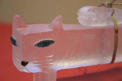 画像1: 盛國泉　魚をおぶったネコ